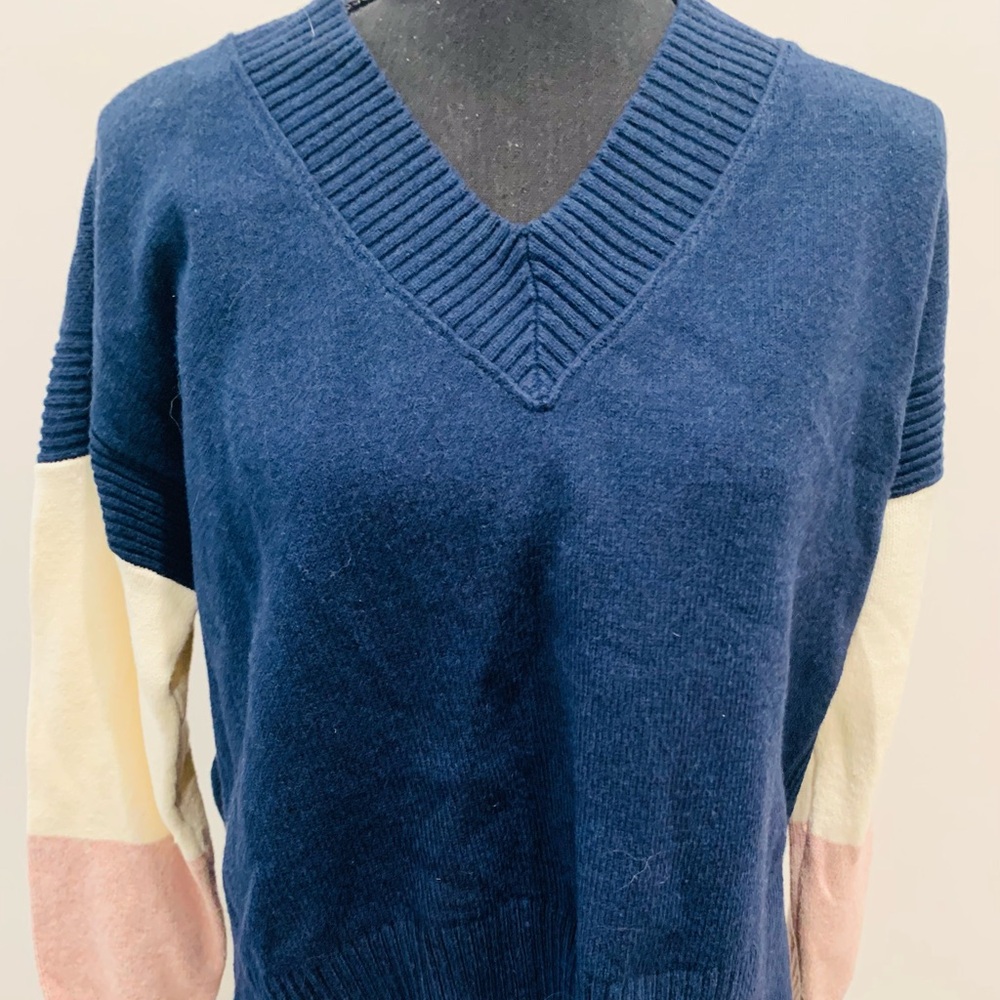 NWT Madewell Color Block Sweater